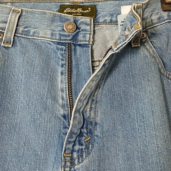 Eddie Bauer Vintage Jeans 8 Petite 8P Boot Cut Mid Rise 100% Cotton - Picture 6 of 10